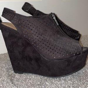 Wedge booties